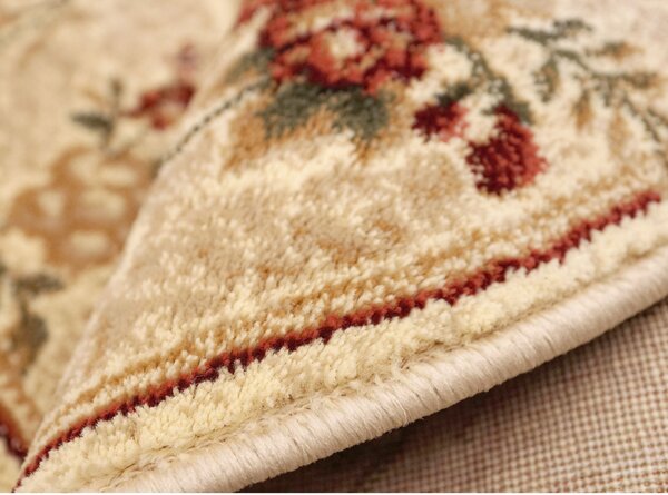 Model Lotos 551, Covor Rotund, Crem Bej Crem, Rotund, 150x150