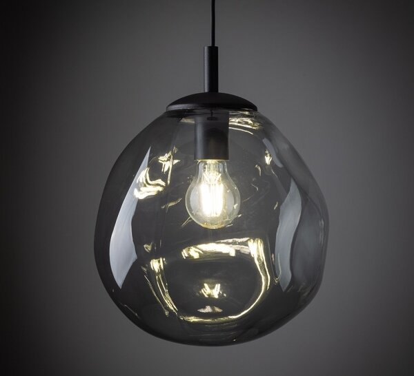 Lustră pe cablu SOL 1xE27/60W/230V neagră