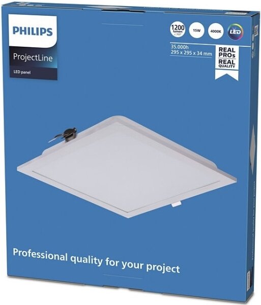Corp de iluminat LED încastrat PROJECTLINE LED/15W/230V 29,5x29,5 cm Philips