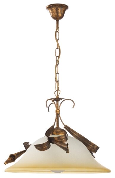 Lustră pe lanț LUCREZIA 1xE27/22W/230V bronz ONLI