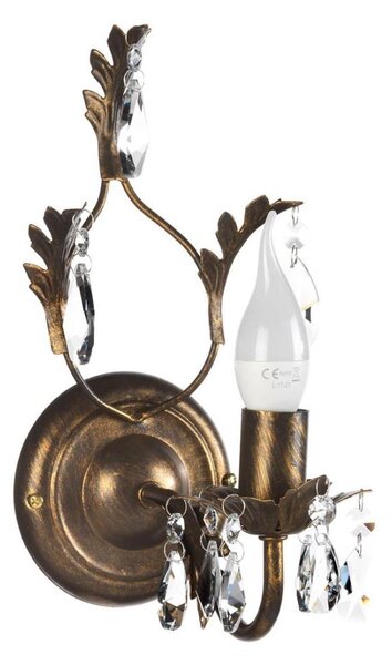 Aplică TERESA 1xE14/6W/230V bronz ONLI