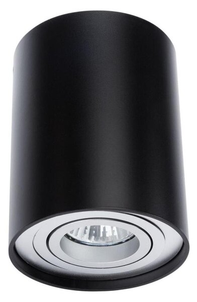 Spot TUBA 1xGU10/50W/230V negru