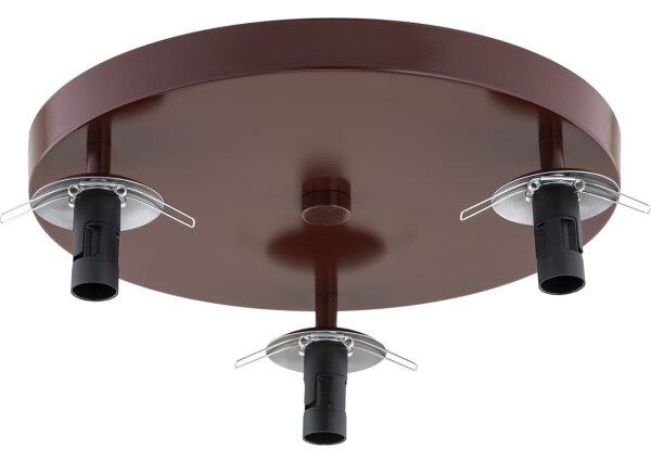 Plafonieră Argon 6292 FABIO 3xE14/7W/230V maro