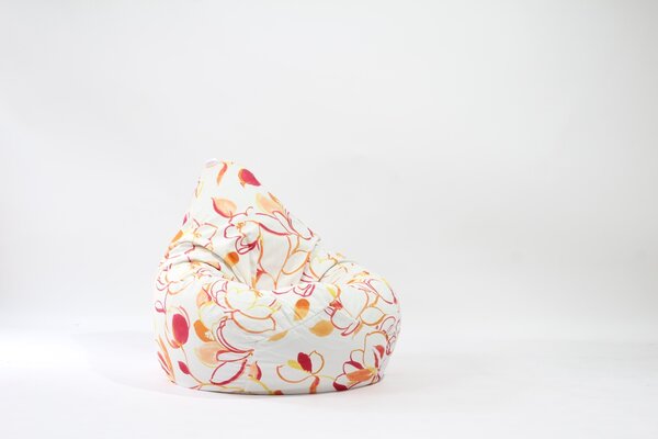 Fotoliu Nirvana Hobbit Pufrelax, Material Textil - Lively Blossom