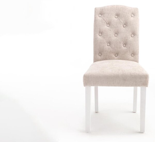 Scaun Living KJCLM056 Bej/Alb