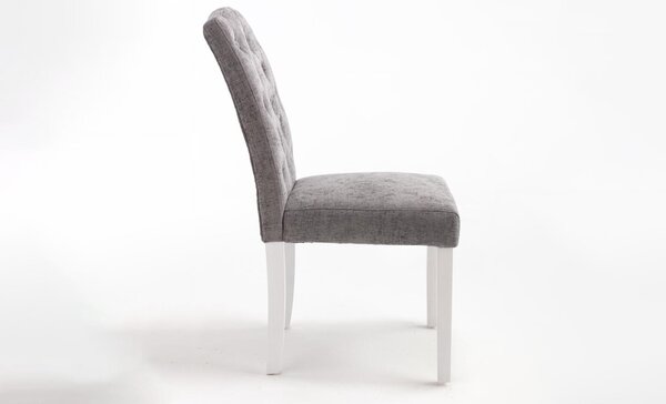 Scaun Living KJCLM056 Gri/Alb