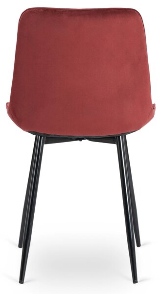Scaun sufragerie Clavar (bordo) . 1128955