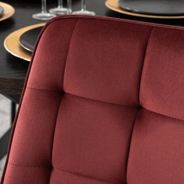 Scaun sufragerie Clavar (bordo) . 1128955