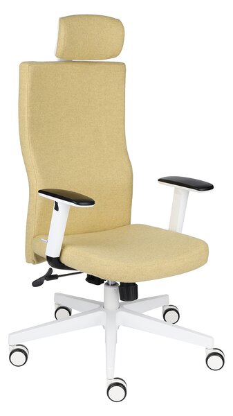 Scaun de birou Team Plus HD W White