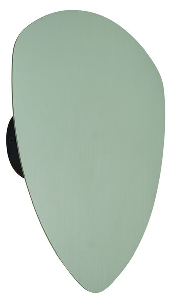 Lampă de perete de design verde organic 32cm 2 lumini - Pulley