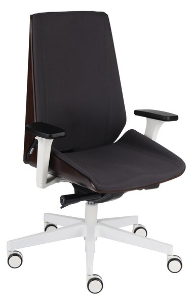 Scaun de birou Moon Wood White