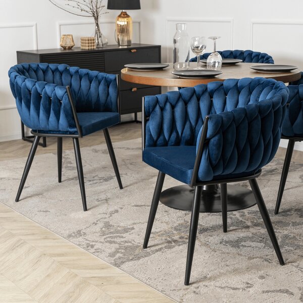 Scaun sufragerie Cappy 2 (roz + auriu) . 1129138