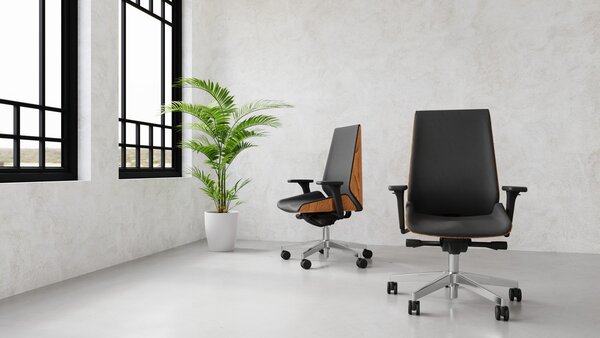 Scaun de birou Moon Wood