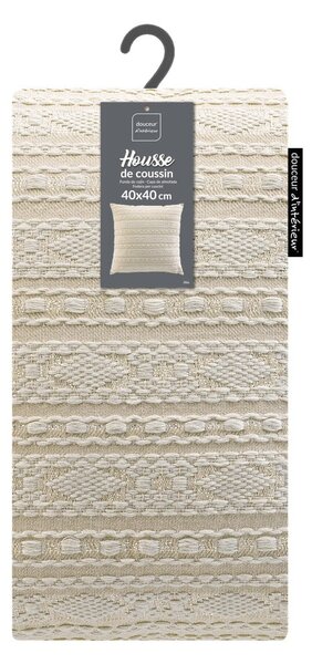 Față de pernă din amestec de bumbac 40x40 cm Ilies – douceur d'intérieur