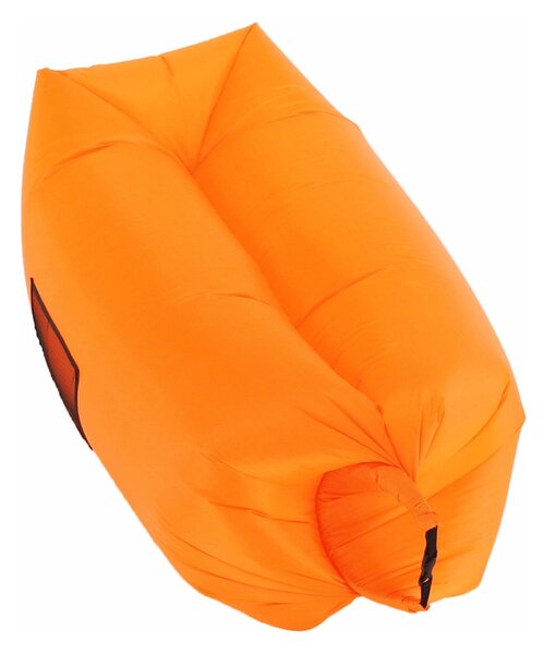 Fotoliu gonflabil LEBAG, nailon rezistent, portocaliu, 70x180/190/240 cm