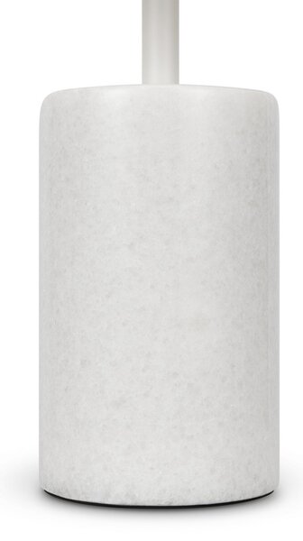 Maytoni LED lampă de masă Kyoto, alb, înălțime 46 cm, marmură, Alb, Camera de zi / sufragerie, Metal