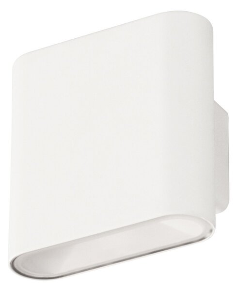 FH Lighting Lampă de perete reîncărcabilă cu LED Magnetics, alb, sus & jos, lățime 10, reglabil, Alb, Camera de zi / sufragerie, Metal, Modern