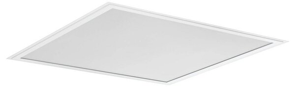 BRUMBERG Panou LED Aggy 62x62cm DALI 4,000K microprismatic, reglabil, Alb, Studiu / Birou, Aluminiu, Luminile încastrate unghiulare