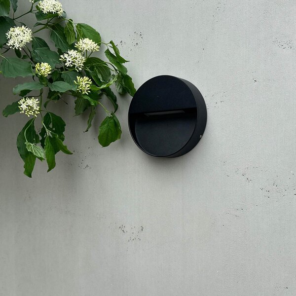 Lămpi de exterior Dyberg Larsen, Pluto, Negru, Aluminiu, Design