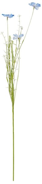 Flori artificiale tonuri albastre/albe 75 cm