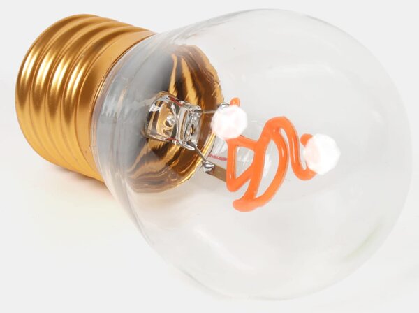 Sinsay - Lampă LED decorativă în formă de bec Edison - roz-pastel
