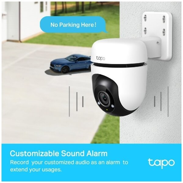 TP-Link - Cameră de exterior cu senzor IP65 Wi-Fi