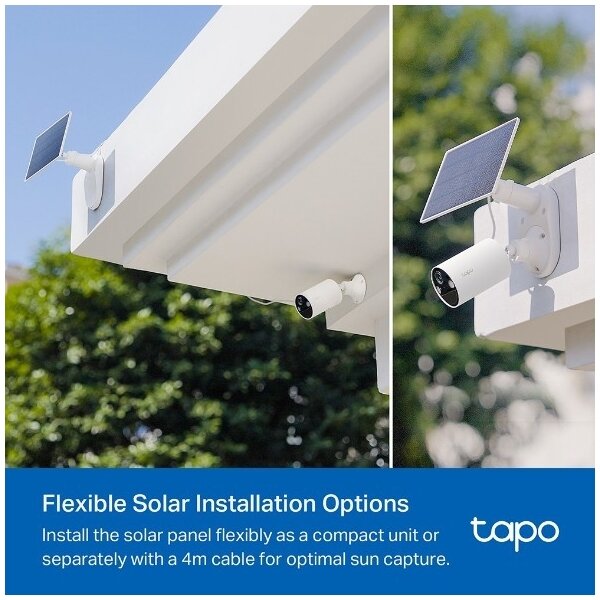 TP-Link - Cameră solară de exterior IP65 Wi-Fi