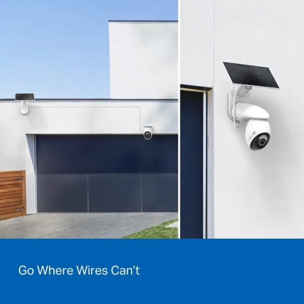 TP-Link - Cameră solară de exterior IP65 Wi-Fi