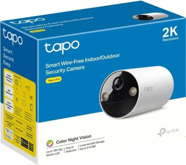 TP-Link - Cameră inteligentă de exterior Wi-Fi, IP65