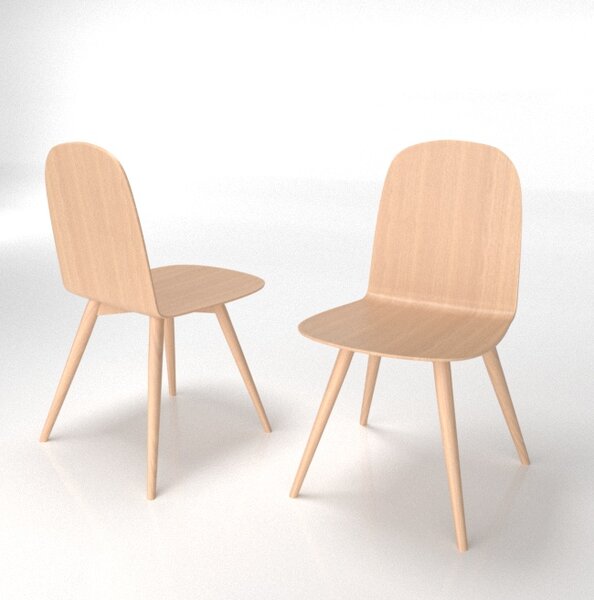 Scaun Malmo Wood