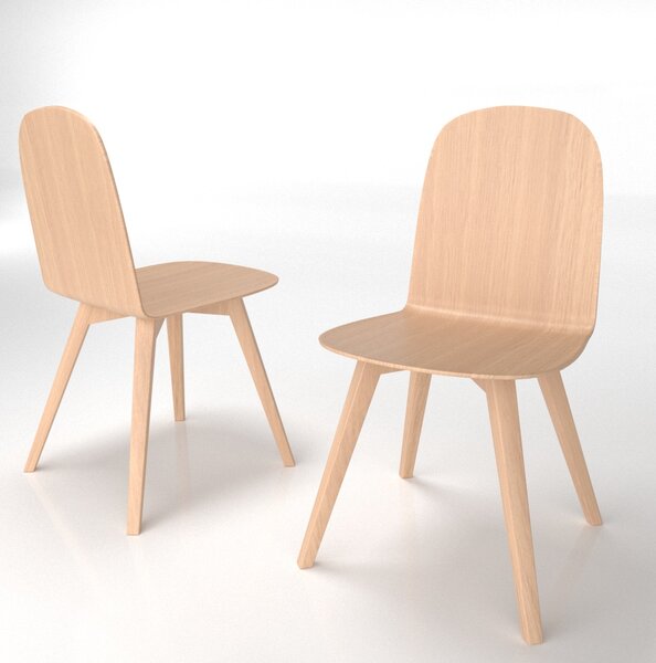 Scaun Malmo Wood