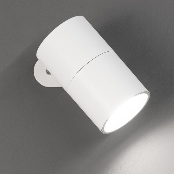 FH Lighting Spot de perete reîncărcabil cu LED Magnetics, alb, dimabil, CCT, IP44, reglabil, Alb, Camera de zi / sufragerie, Plastic, Modern
