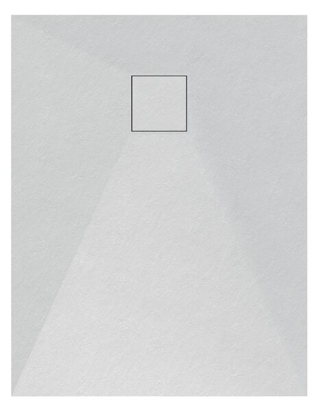 Gamma Erga Oldaf, cadă de duș dreptunghiulară SMC 70 x 90 cm, alb mat, ERG-GMA-OL-7090