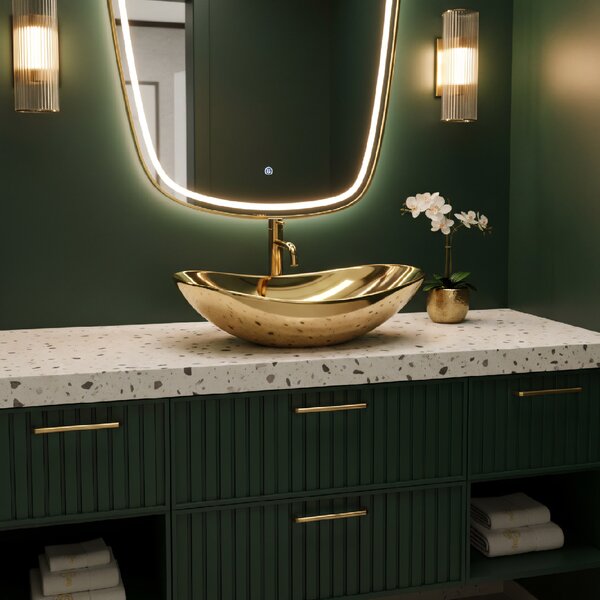 Lavoar Rea Royal 60, 62 x 36 cm, auriu, REA-U4545