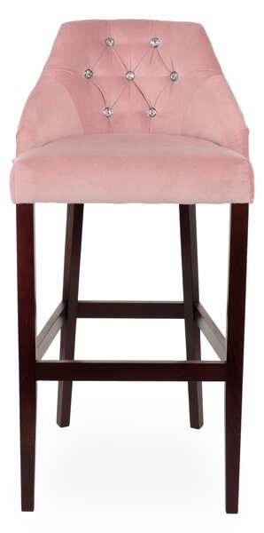 Scaun de bar Cristal cu cristale