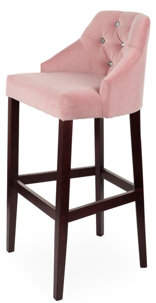 Scaun de bar Cristal cu cristale