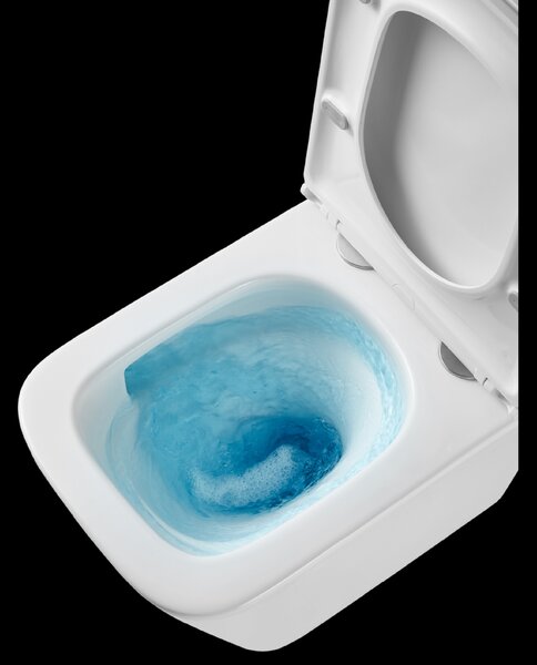 Erga Mery+, vas WC suspendat 515x360x360mm, fără rampă Tornado 2 + capac WC cu închidere lentă, alb, ERG-V03-MERY-TO2-WH
