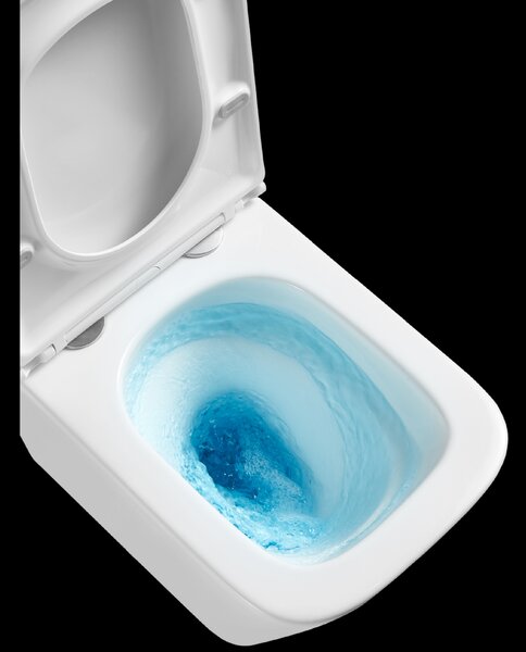 Erga Mery+, vas WC suspendat 515x360x360mm, fără rampă Tornado 2 + capac WC cu închidere lentă, alb, ERG-V03-MERY-TO2-WH