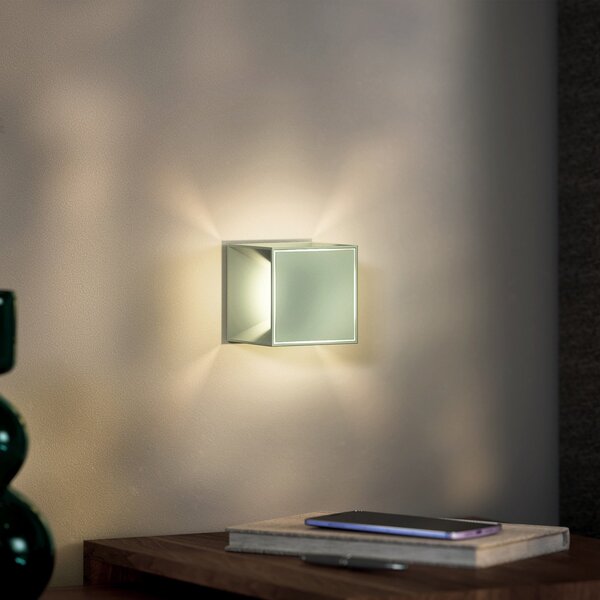 Sigor Nutalis mini LED lampă de masă reîncărcabilă, verde, IP54, dimabil, reglabil, Verde, Camera de zi / sufragerie, Aluminiu