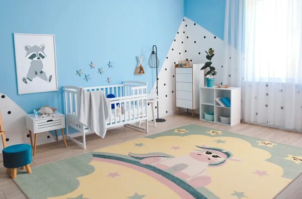 Covor Copii Unicorno Vanilla Selectează mărime: 133 X 180