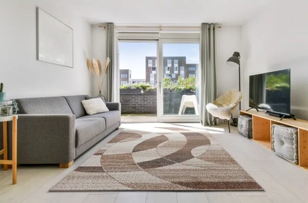 Covor Cu Forme Geometrice Gerda Grey Selectează mărime: 080 X 120