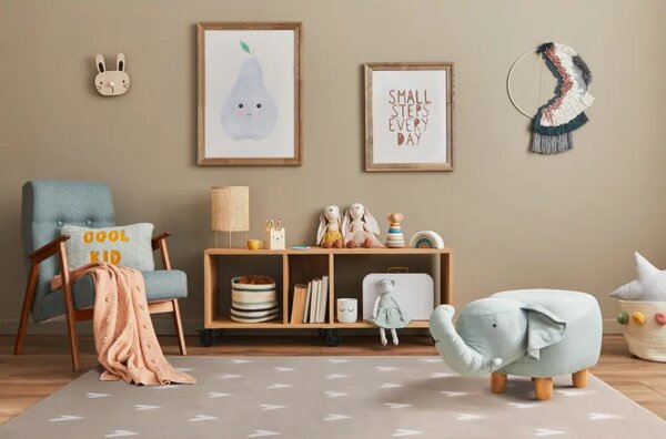 Covor Cu Inimioare Sweetie Light Beige Selectează mărime: 080 X 150