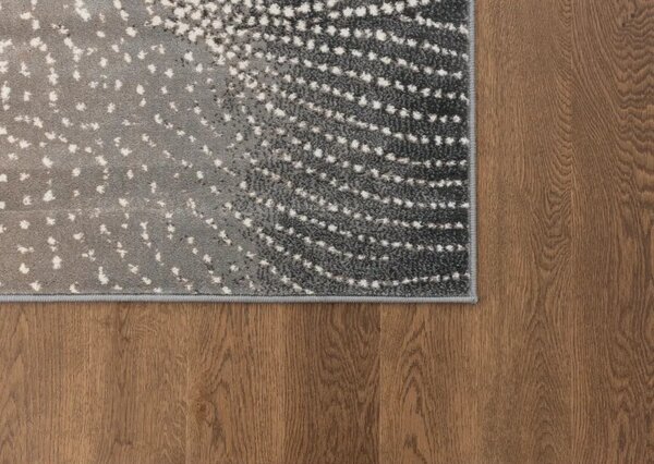 Covor Abstract Corin Grey Selectează mărime: 080 X 150