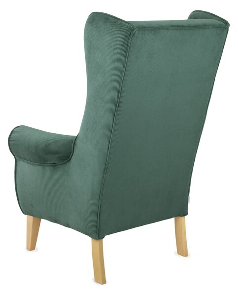Set: Fotoliu Wingback + Taburet Wingback