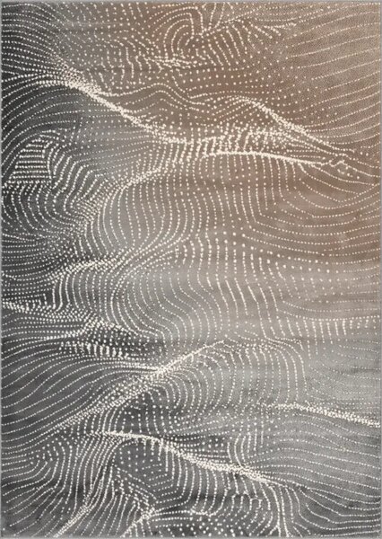 Covor Abstract Corin Grey Selectează mărime: 080 X 150