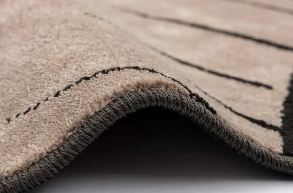 Covor Cu Frunze Norio Beige Selectează mărime: 080 X 150