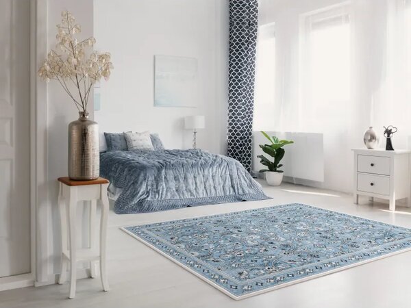 Covor Cu Motive Dwina Blue Selectează mărime: 080 X 150