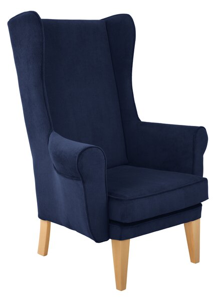 Set: Fotoliu Wingback + Taburet Wingback
