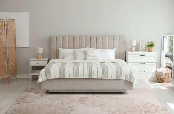 Covor Cu Pene Rimkas Light Beige Selectează mărime: 080 X 150
