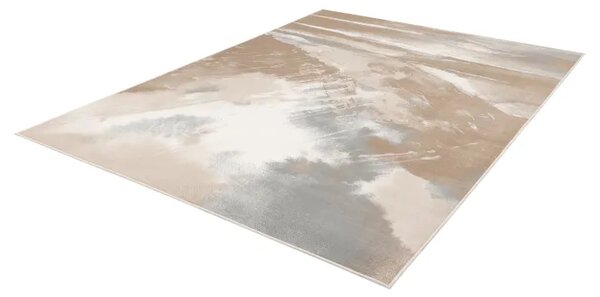 Covor Abstract Bizar Dark Beige Selectează mărime: 080 X 150